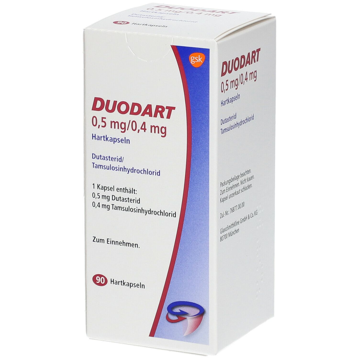 DUODART 0,5 mg/0,4 mg