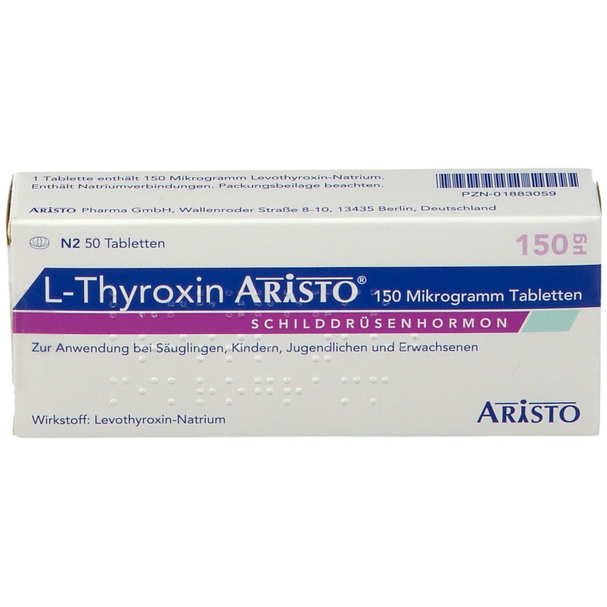 L-Thyroxin Aristo® 150 µg