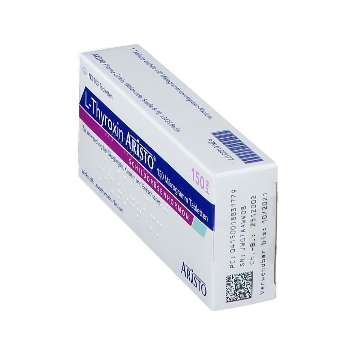 L-Thyroxin Aristo® 150 µg