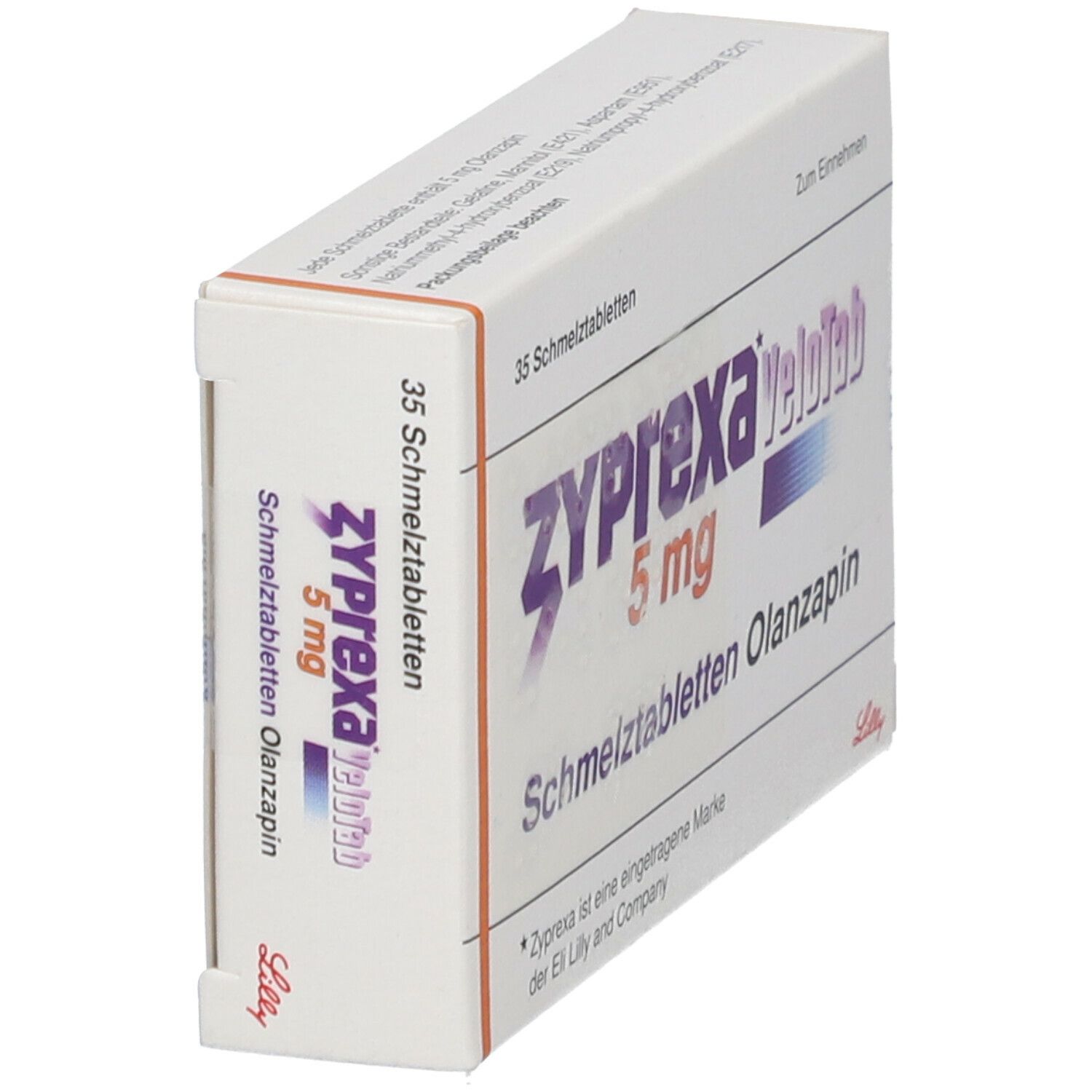 Zyprexa Velotab 5 mg Schmelztabletten 35 St