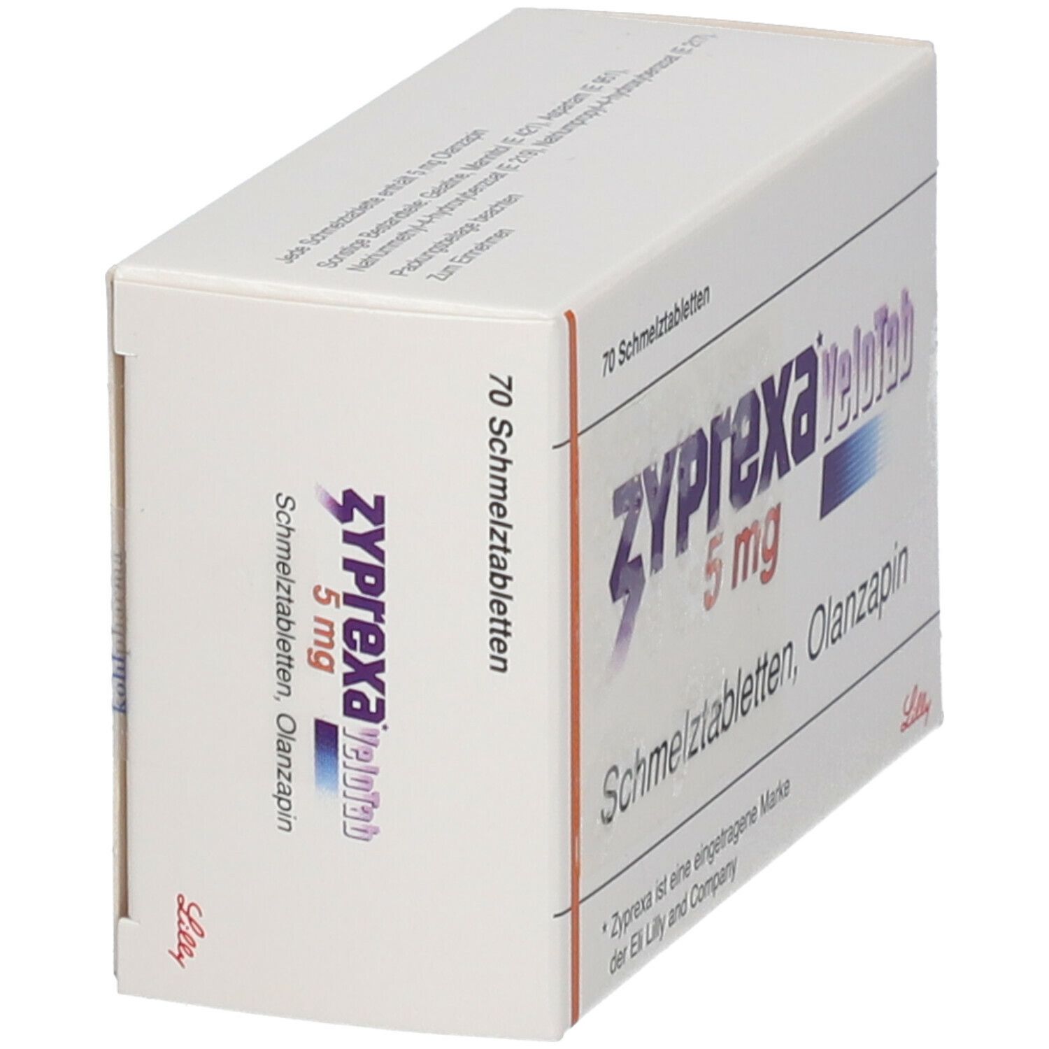 Zyprexa Velotab 10 mg Schmelztabletten 70 St