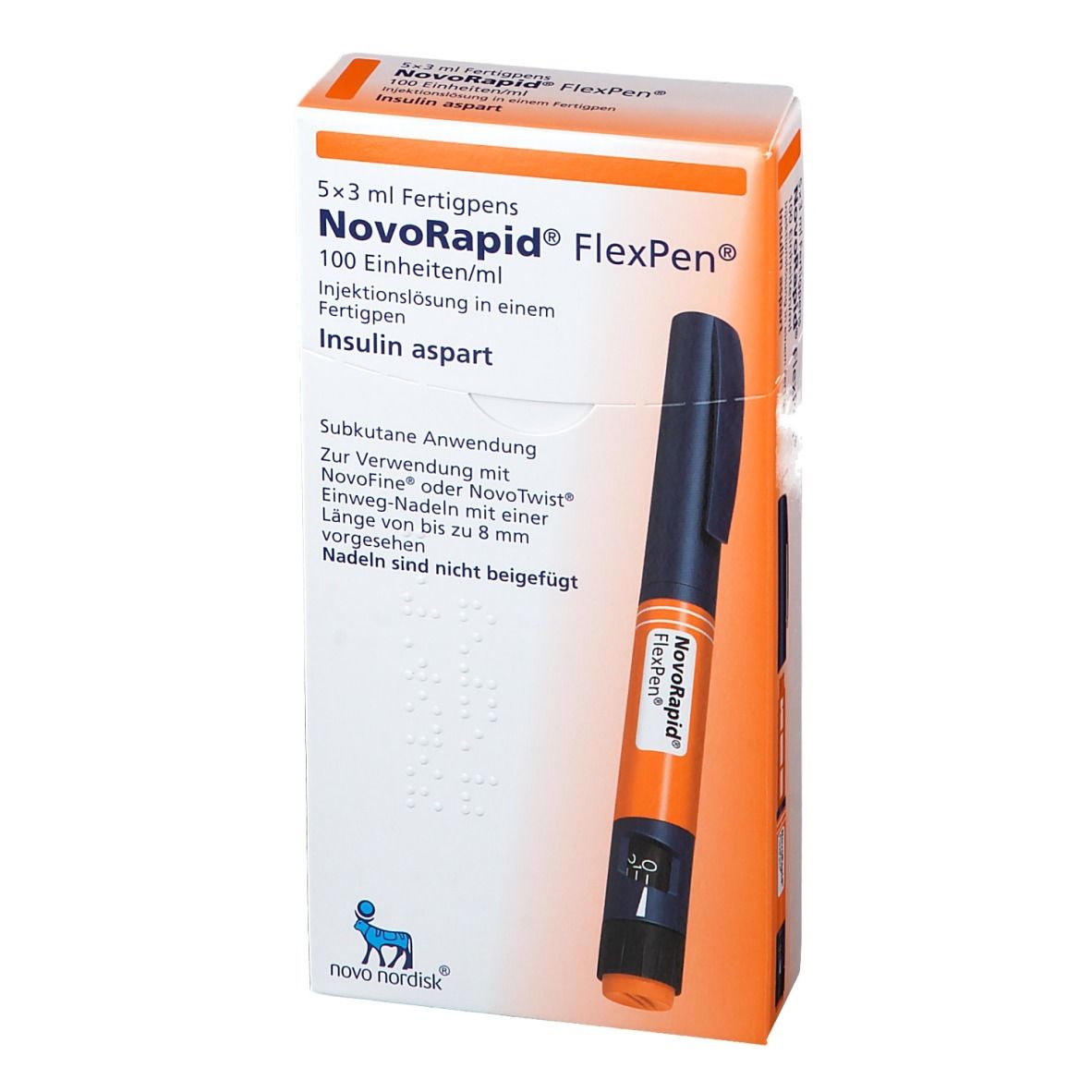 NovoRapid® FlexPen® 100 Einheiten/ml