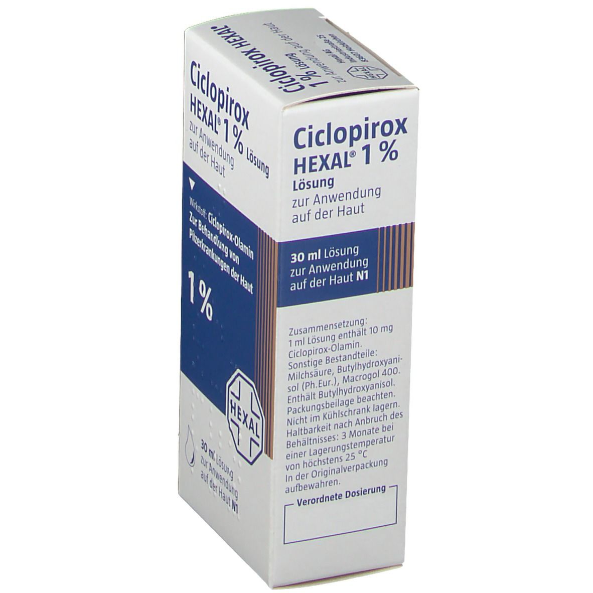 Ciclopirox HEXAL® 1 %
