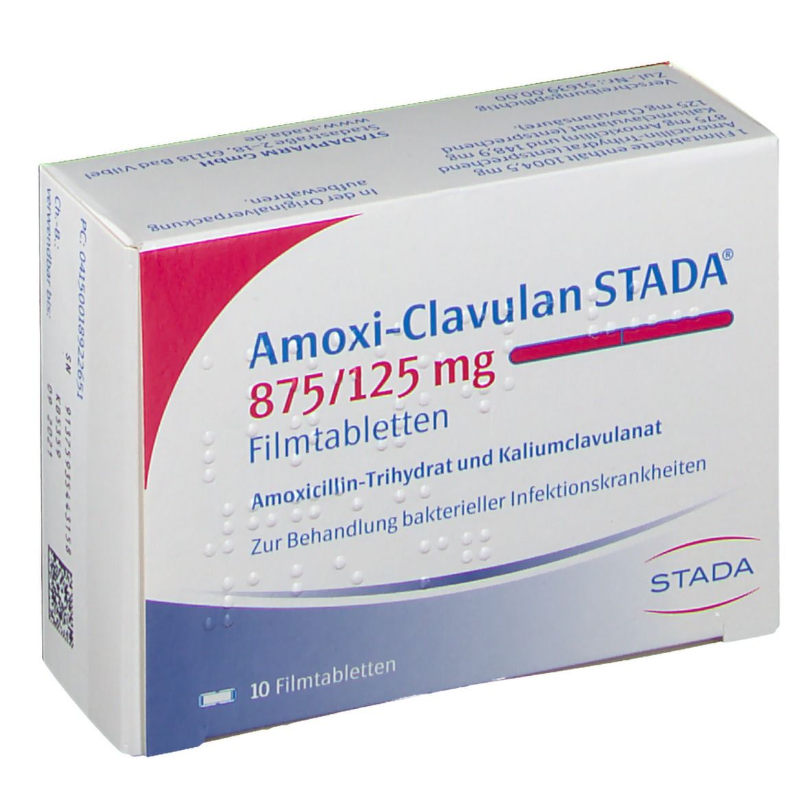 Amoxi-Clavulan STADA® 875/125 mg