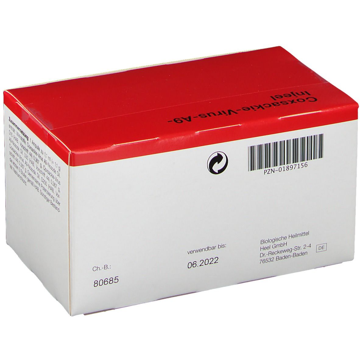 Coxsackie-Virus-A9-Injeel® Ampullen