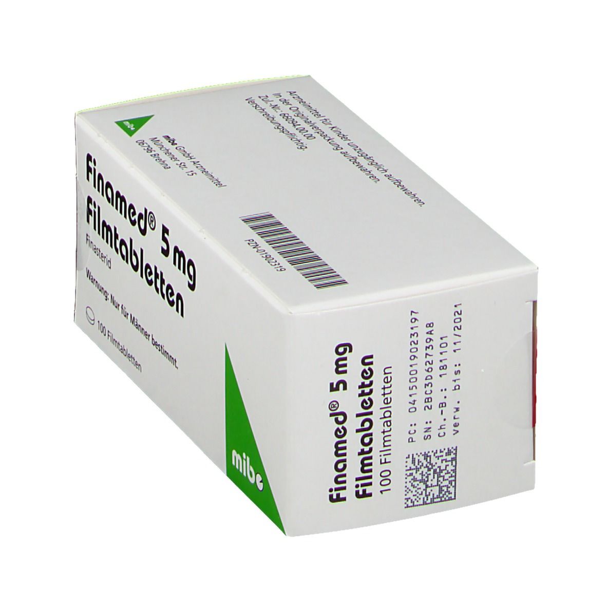 Finamed 5 mg Filmtabletten 100 St