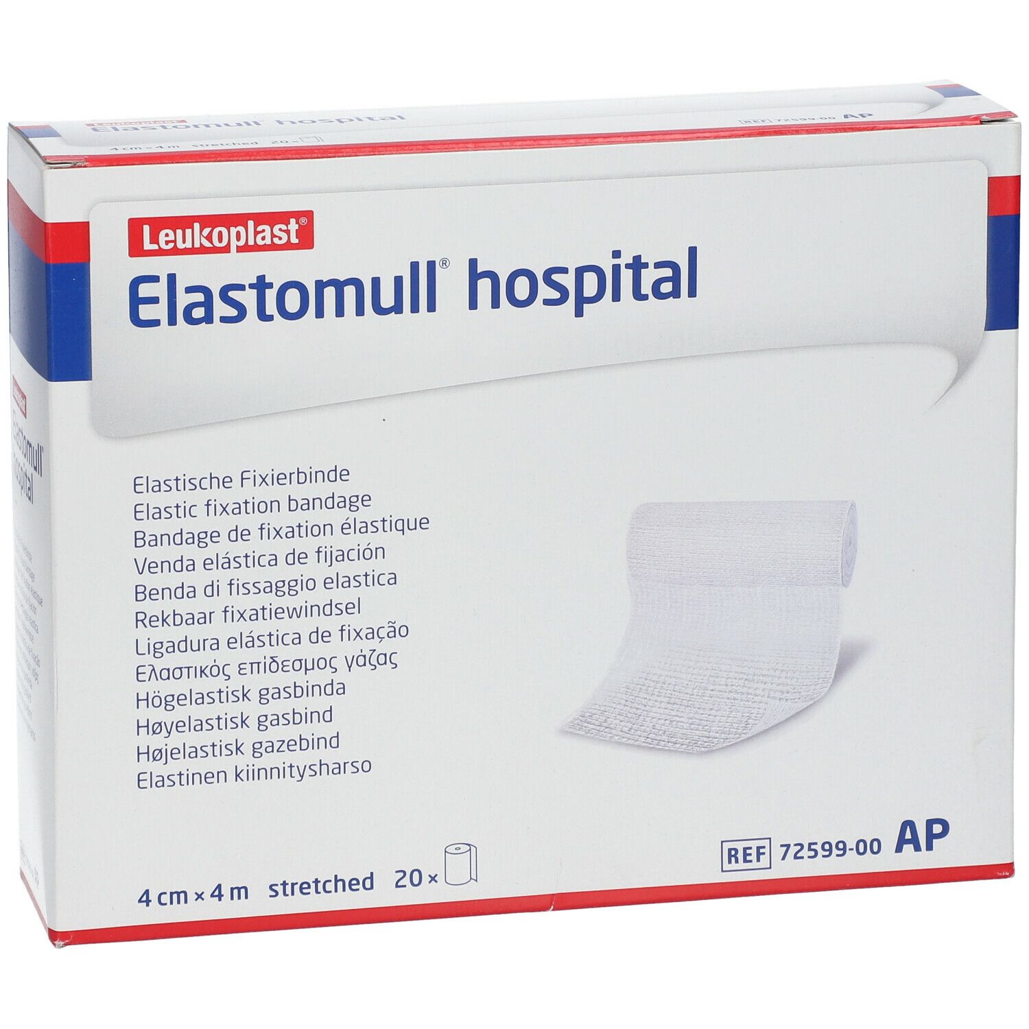 Elastomull® hospital elastische Fixierbinde 4 cm x 4 m