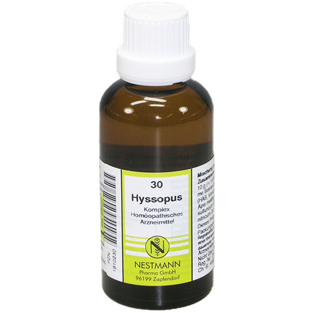 Hyssopus 30 Komplex Dilution