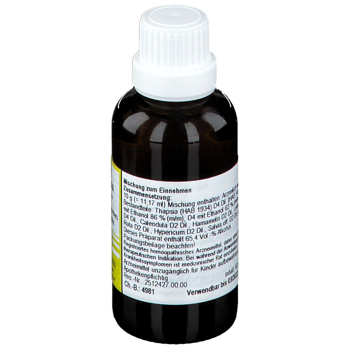 Thapsia Komplex Nr.168 50 ml Dilution