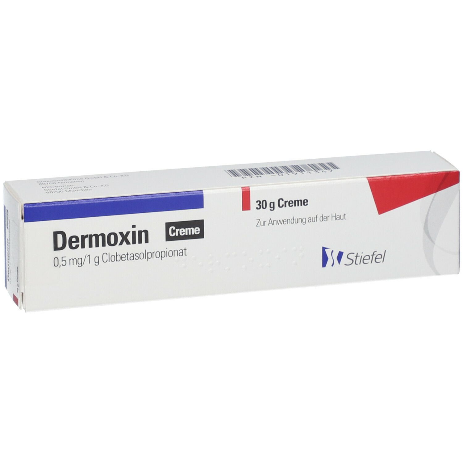 Dermoxin Creme 0,5 mg/1 g