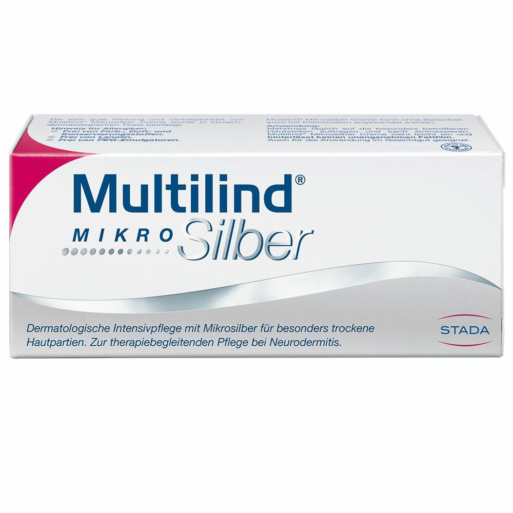 Multilind® MikroSilber Creme Pflege bei Neurodermitits