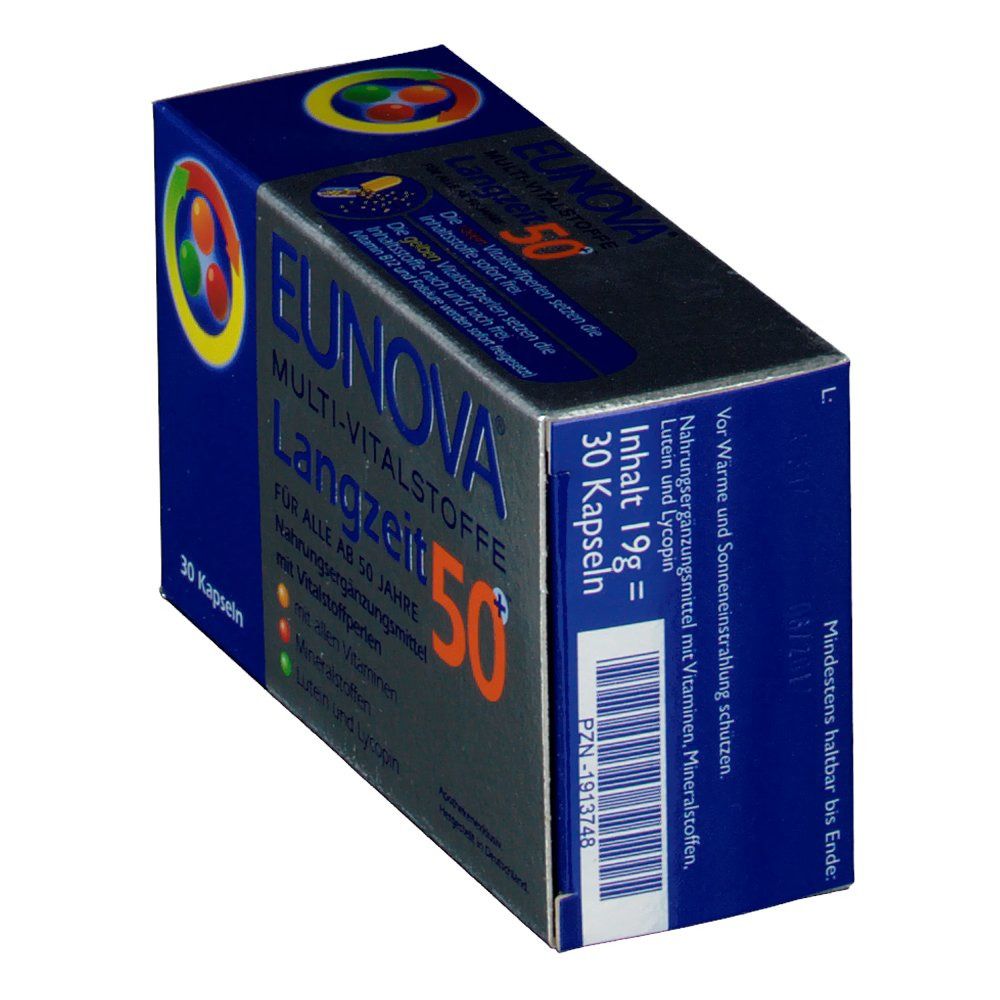 EUNOVA® Langzeit 50+ Kapseln