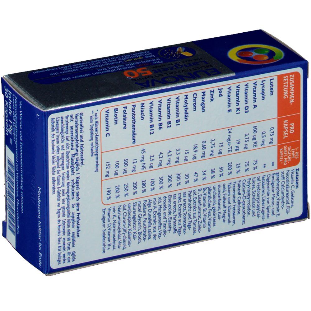 EUNOVA® Langzeit 50+ Kapseln