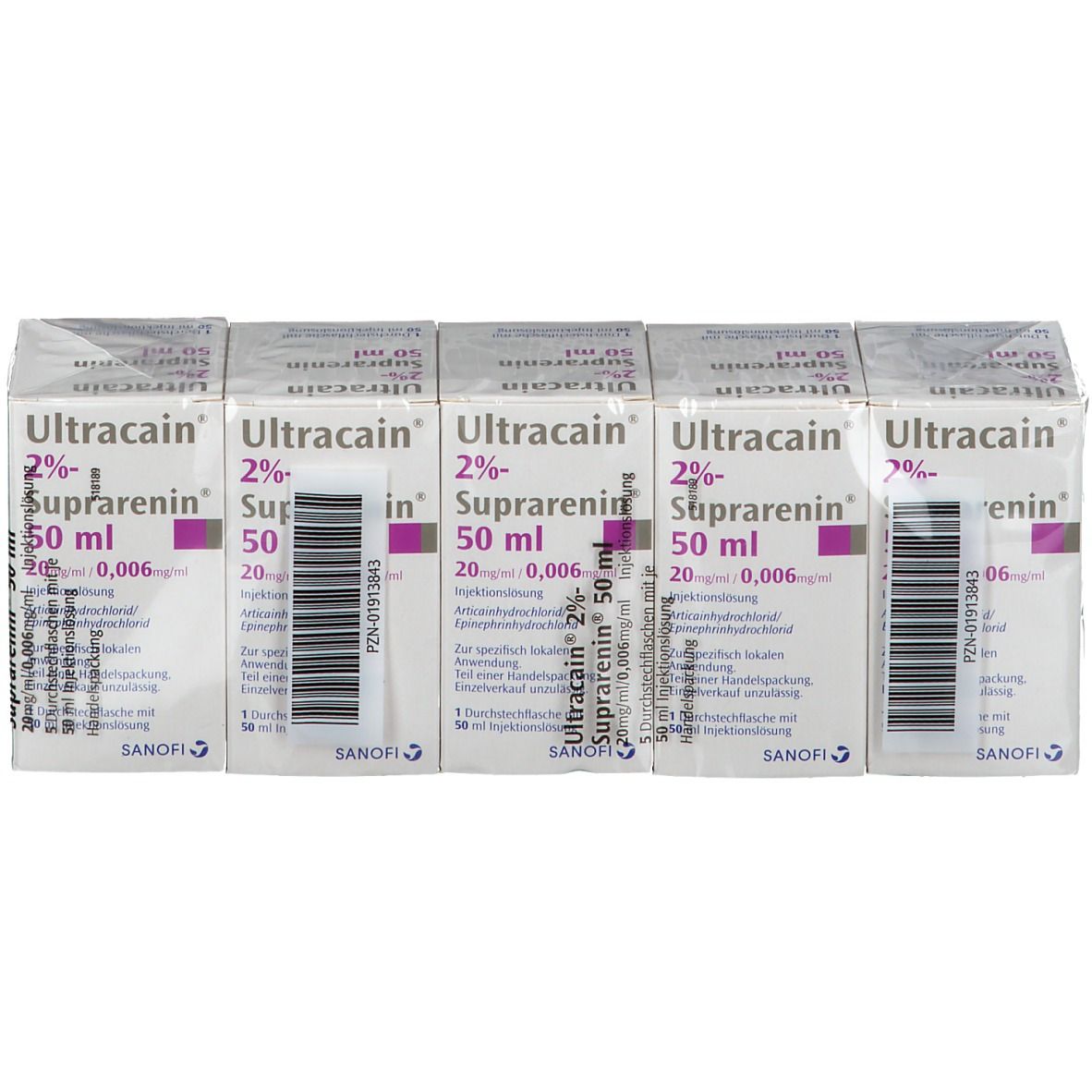 Ultracain® 2%-Suprarenin® 50 ml