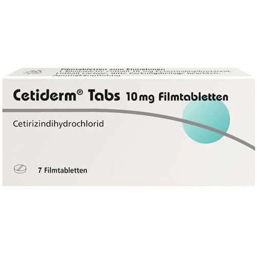 Cetiderm® Tabs 10 mg