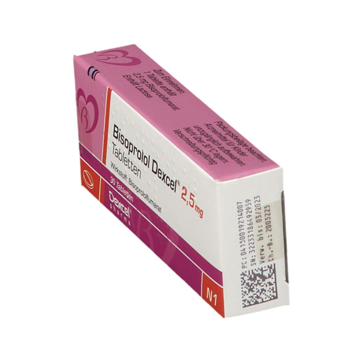 Bisoprolol Dexcel® 2,5 mg