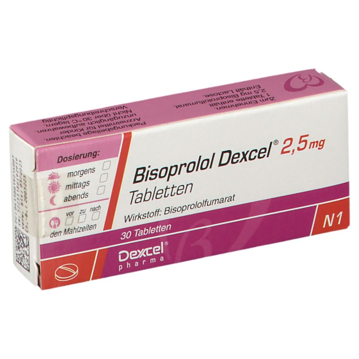 Bisoprolol Dexcel® 2,5 mg