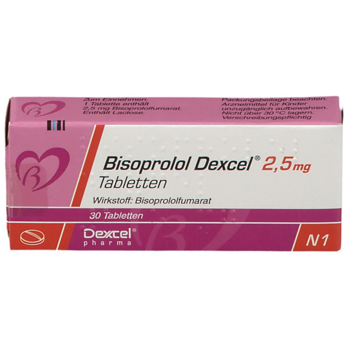 Bisoprolol Dexcel® 2,5 mg