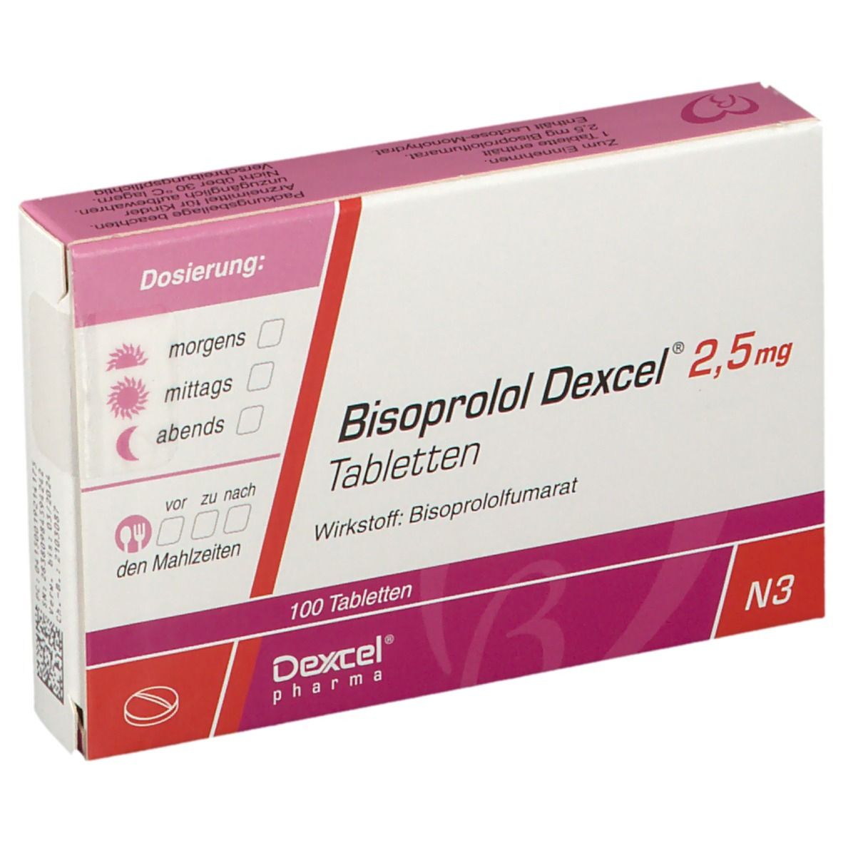 Bisoprolol Dexcel® 2,5 mg