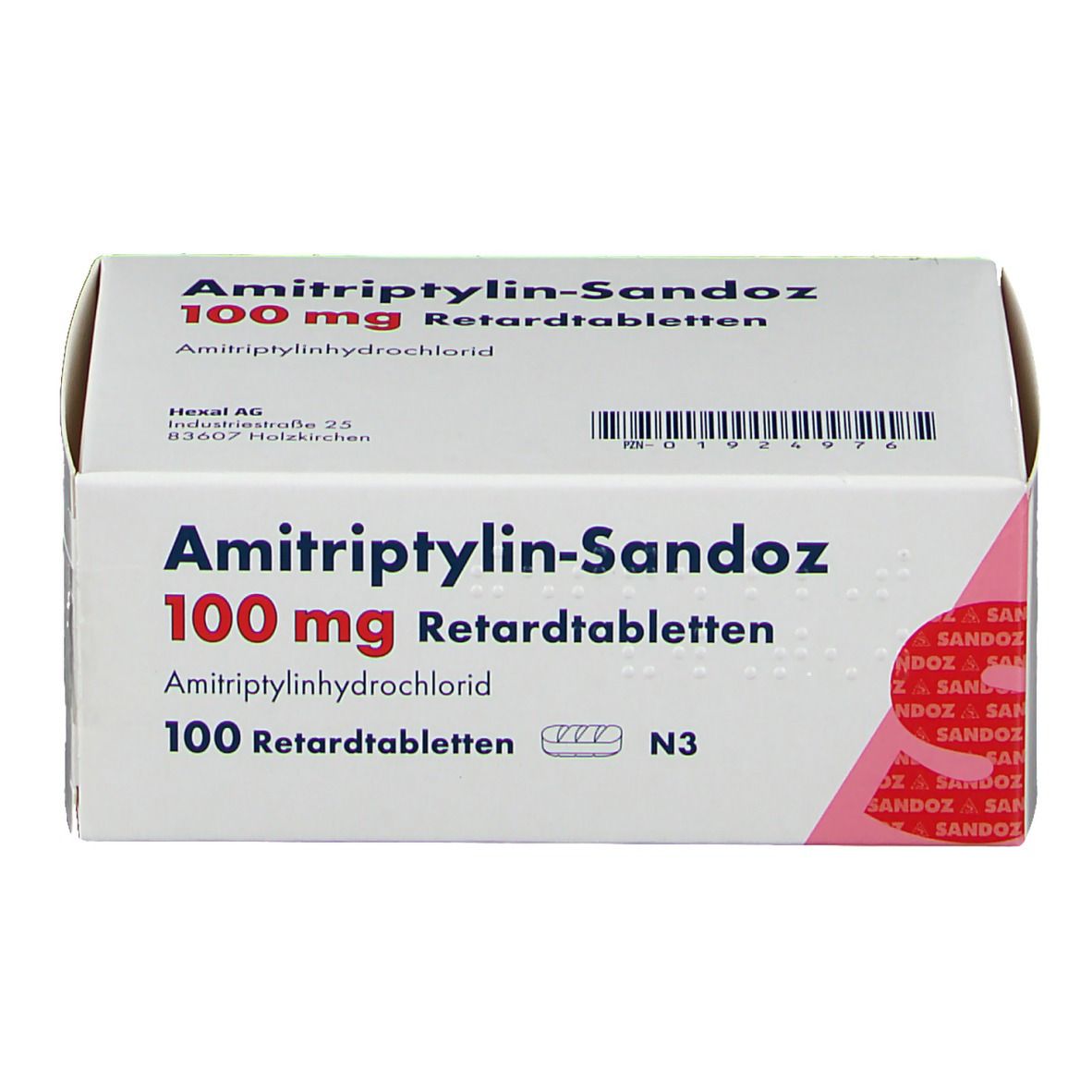 AMITRIPTYLIN Sandoz 100 mg Retardtabletten