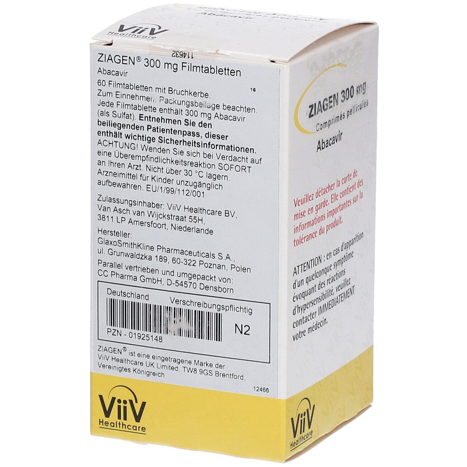 Ziagen 300 mg