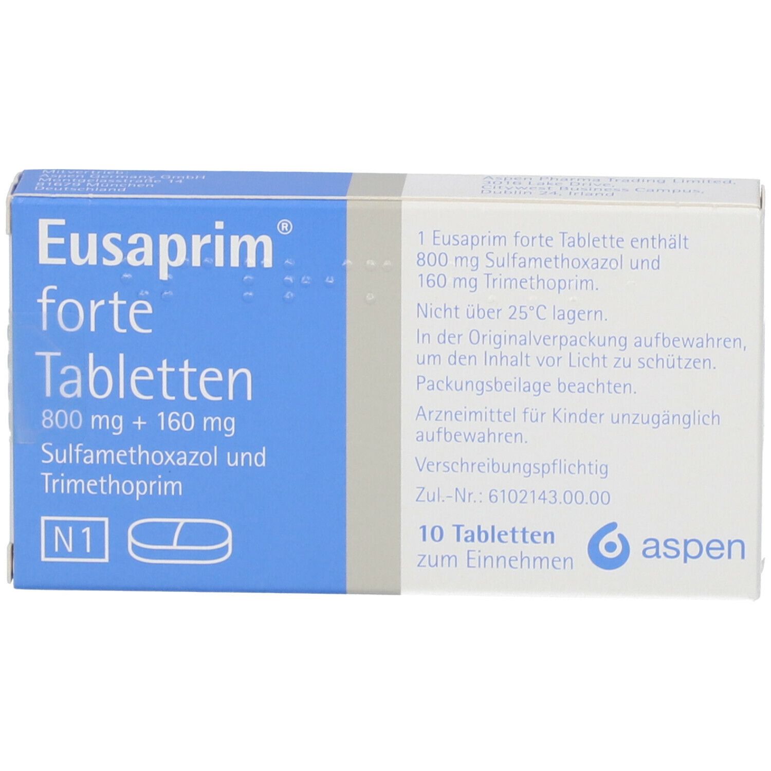 Eusaprim® forte 800 mg + 160 mg