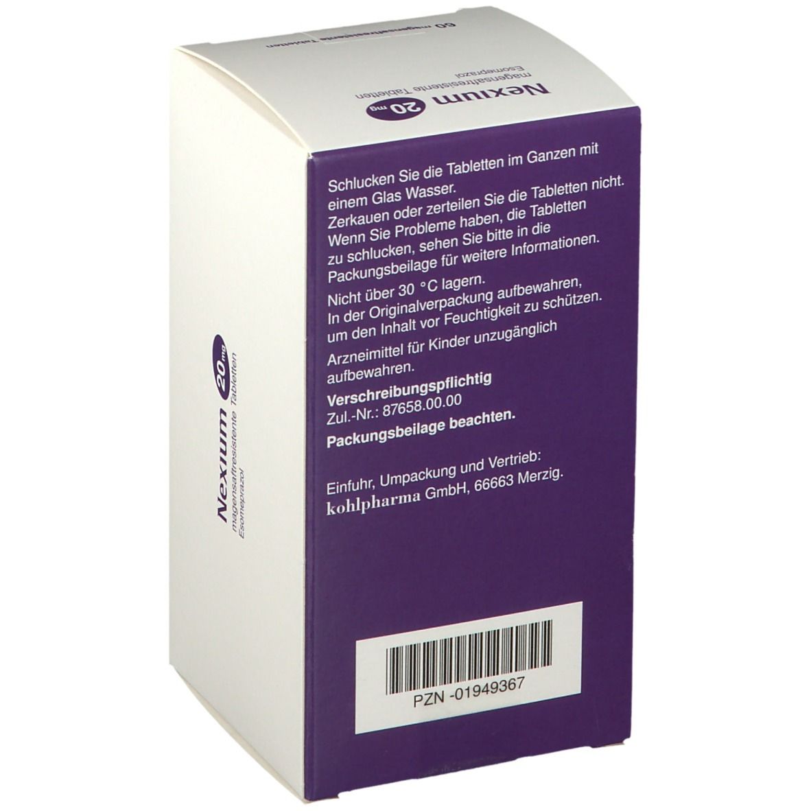 Nexium 20 mg