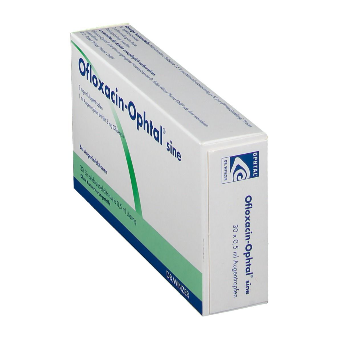 Ofloxacin-Ophtal® sine 3 mg/ml