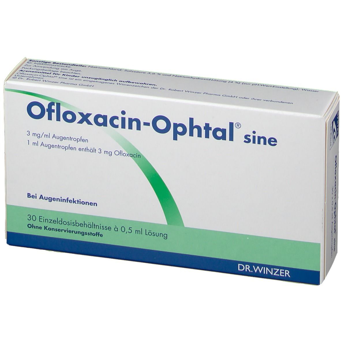 Ofloxacin-Ophtal® sine 3 mg/ml