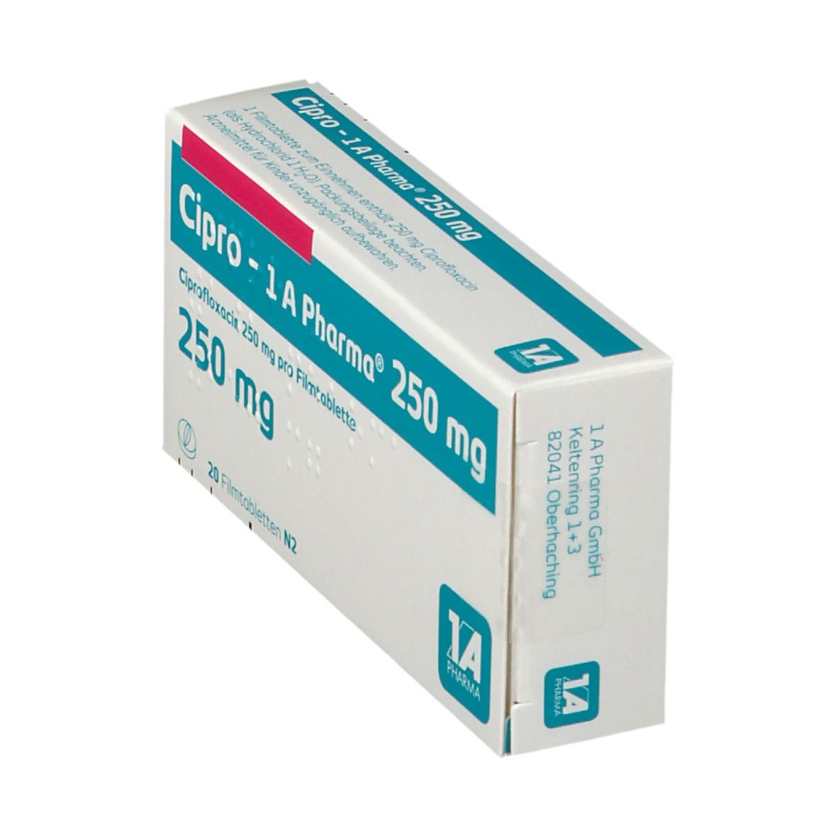 Cipro 1A Pharma® 250Mg