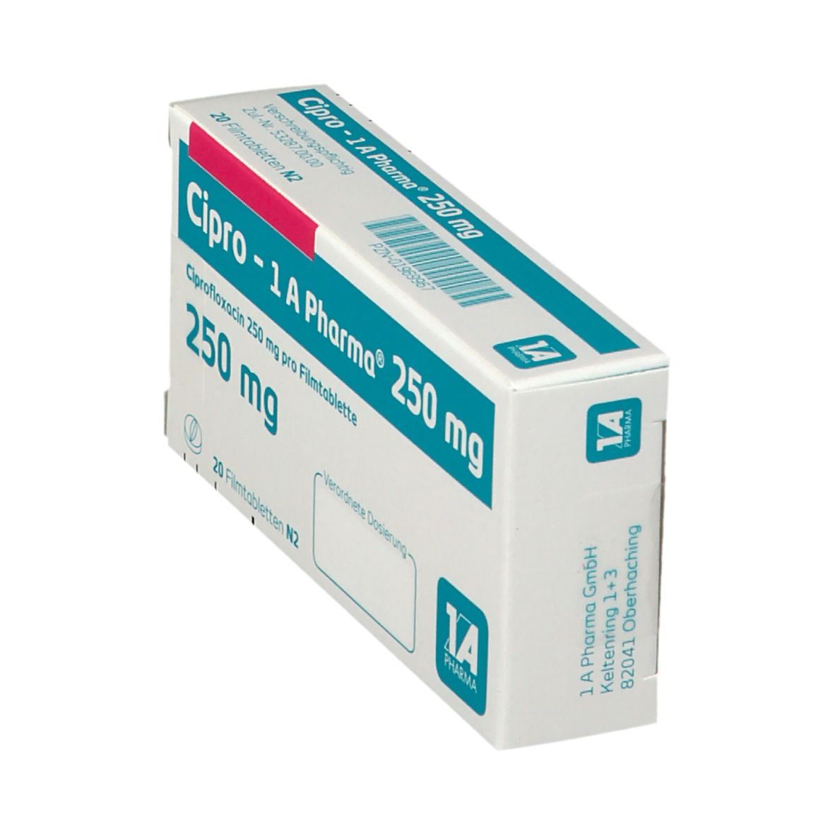 Cipro 1A Pharma® 250Mg