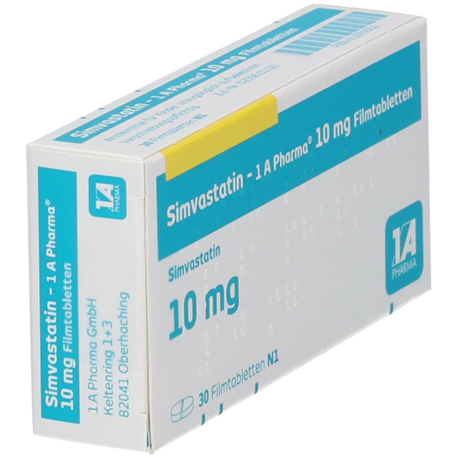 Simvastatin-1A Pharma 10 mg Filmtabletten 30 St