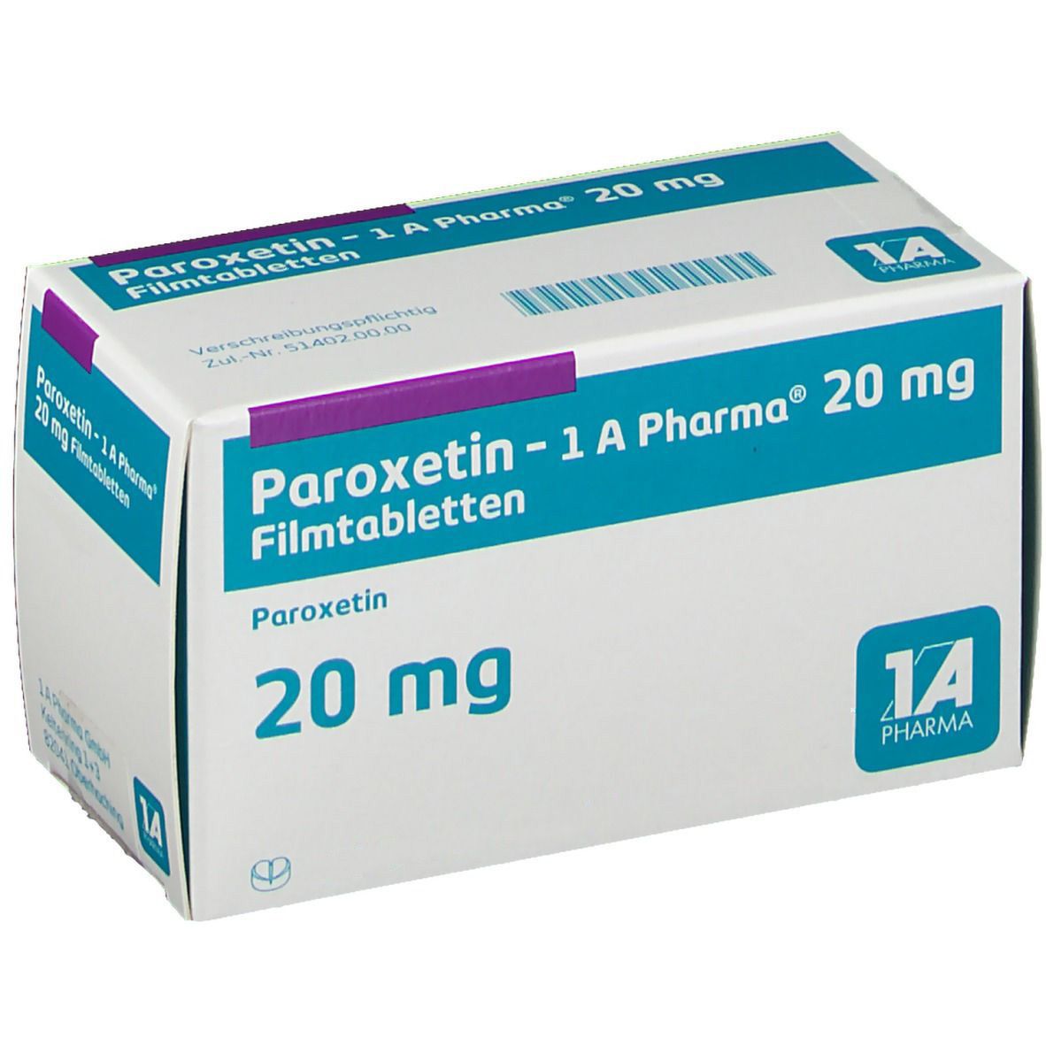 Paroxetin 1A Pharma® 20Mg