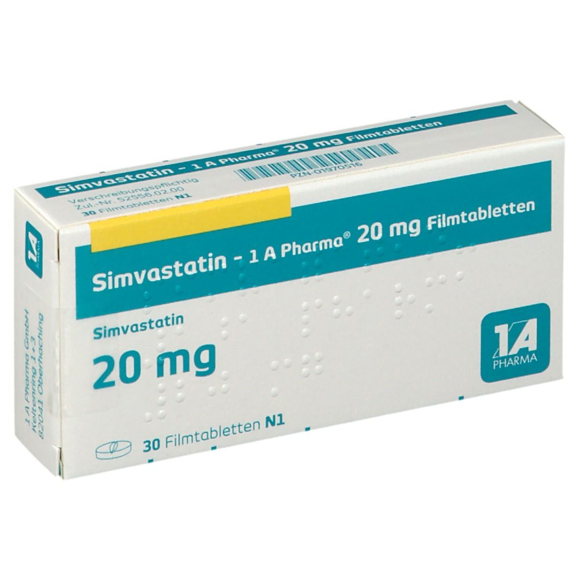 Simvastatin 1A Pharma® 20Mg