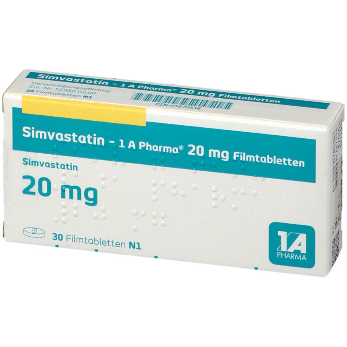 Simvastatin 1A Pharma® 20Mg