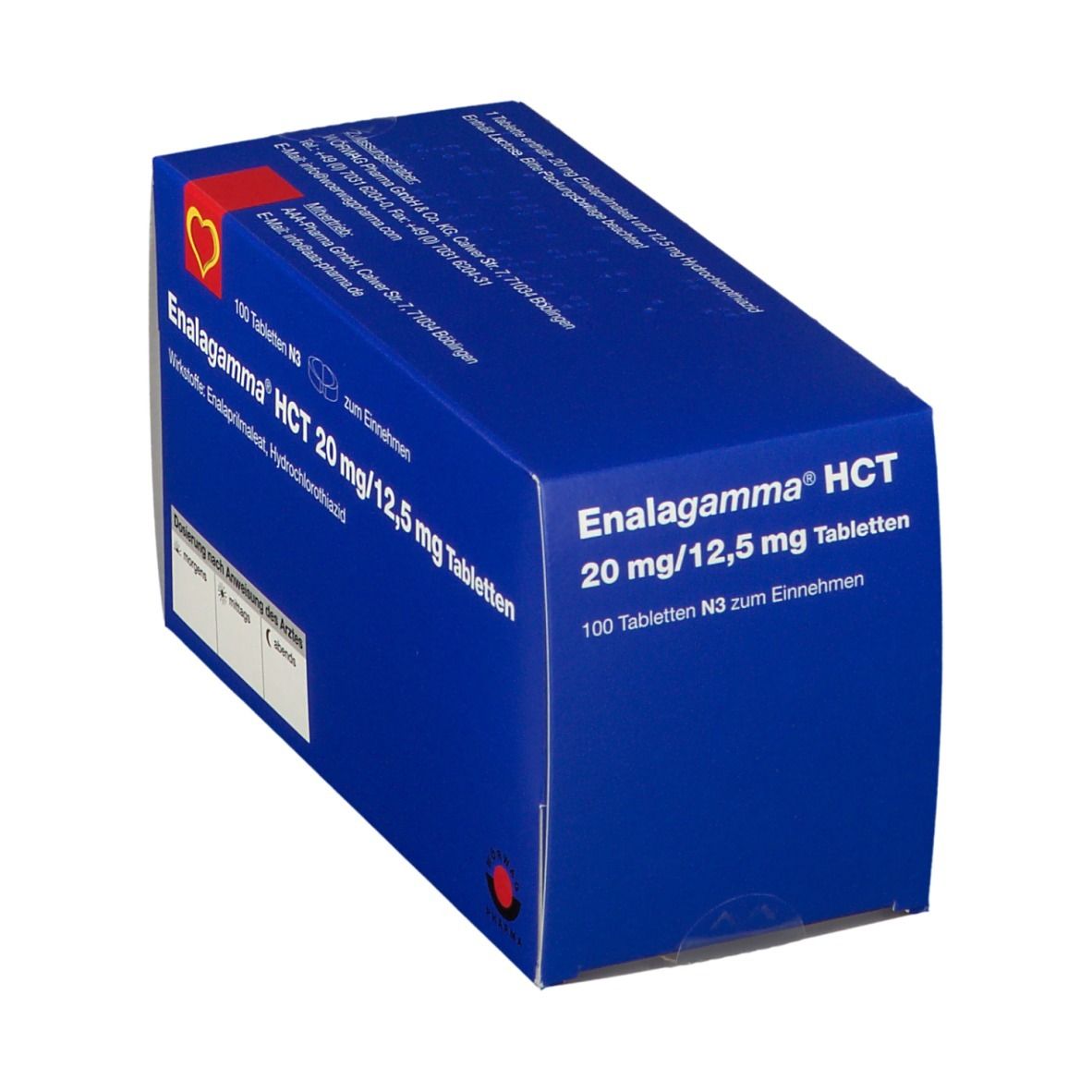 Enalagamma Hct 20/12.5Mg
