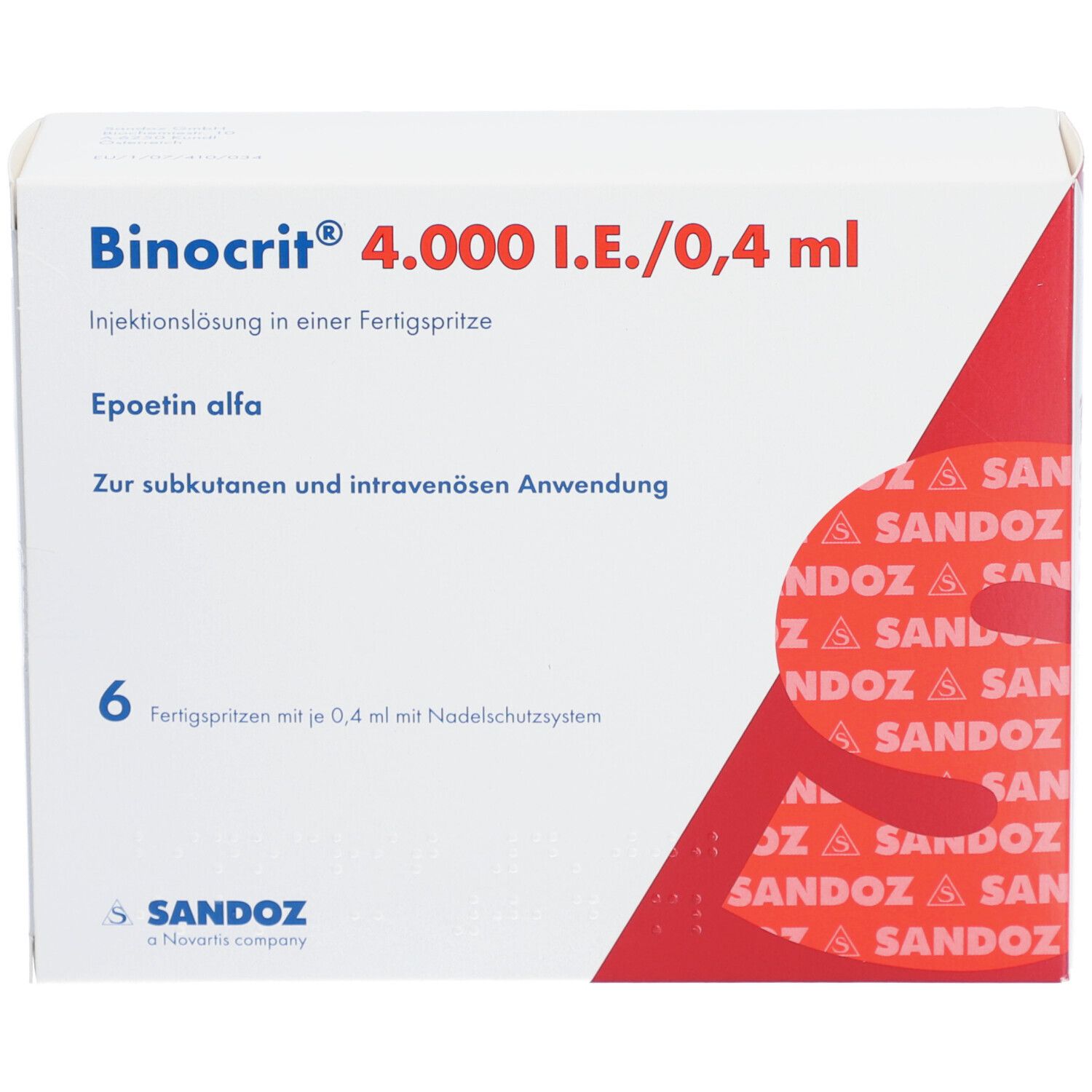 Binocrit® 4000 I.E./0,4 ml