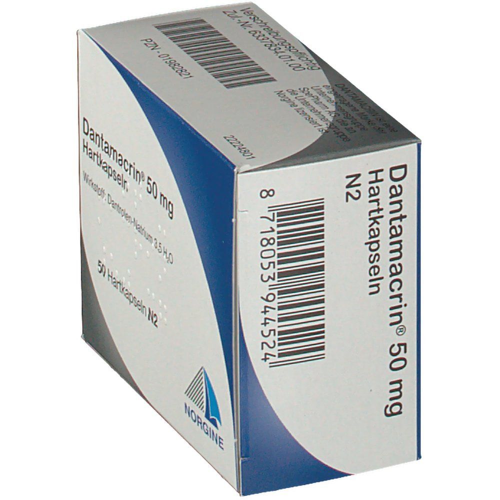 Dantamacrin 50 mg Hartkapseln St