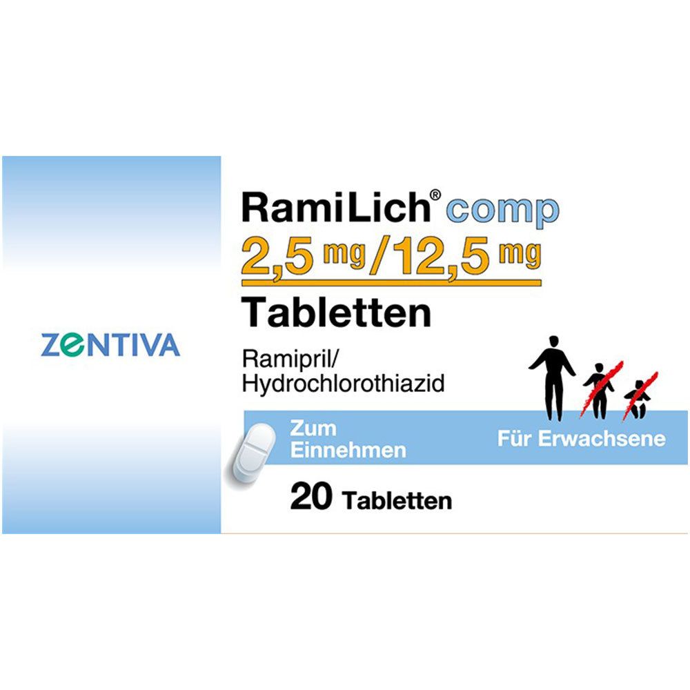 RamiLich® comp 2,5 mg/12,5 mg