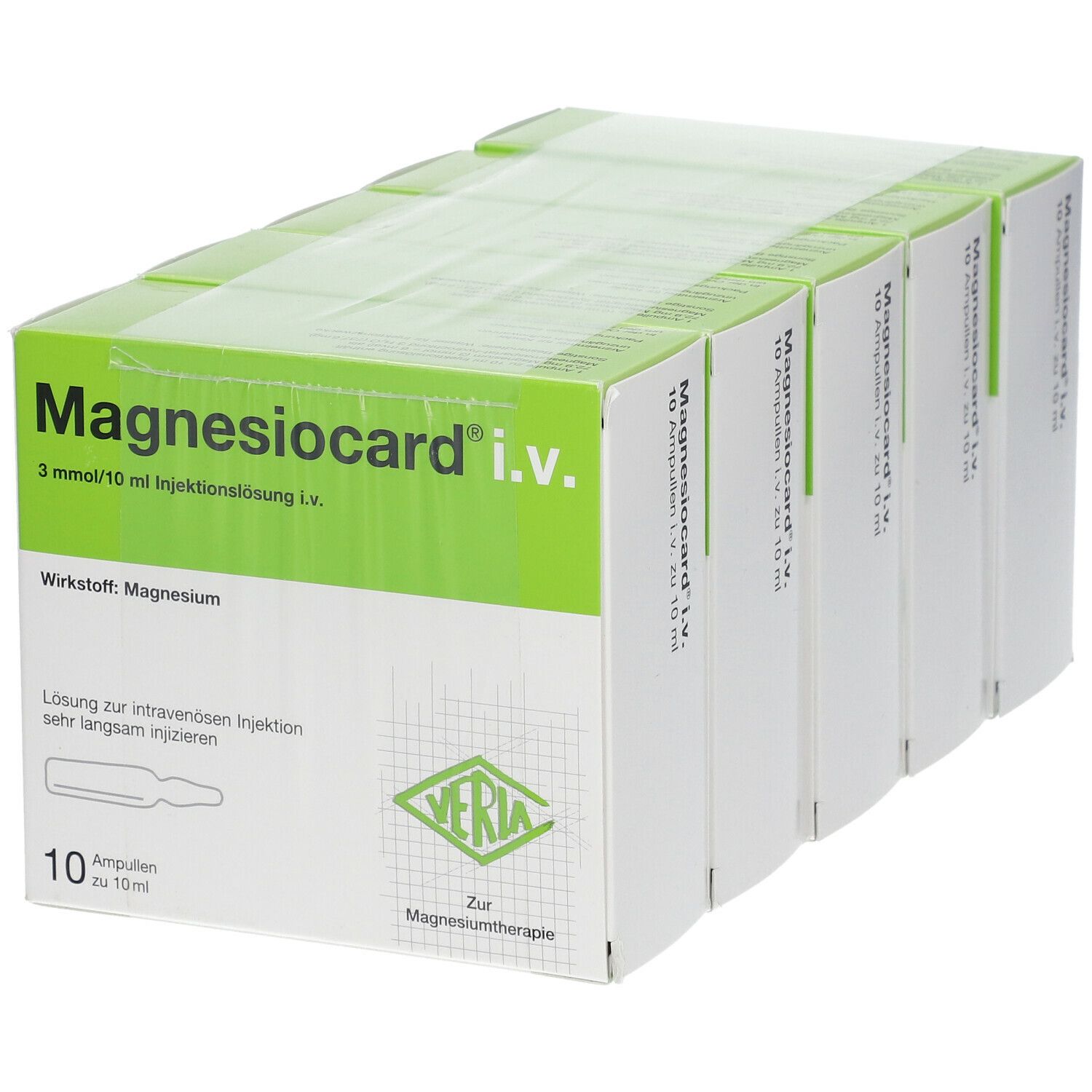 Magnesiocard i.v. Injektionslösung 50x10 ml