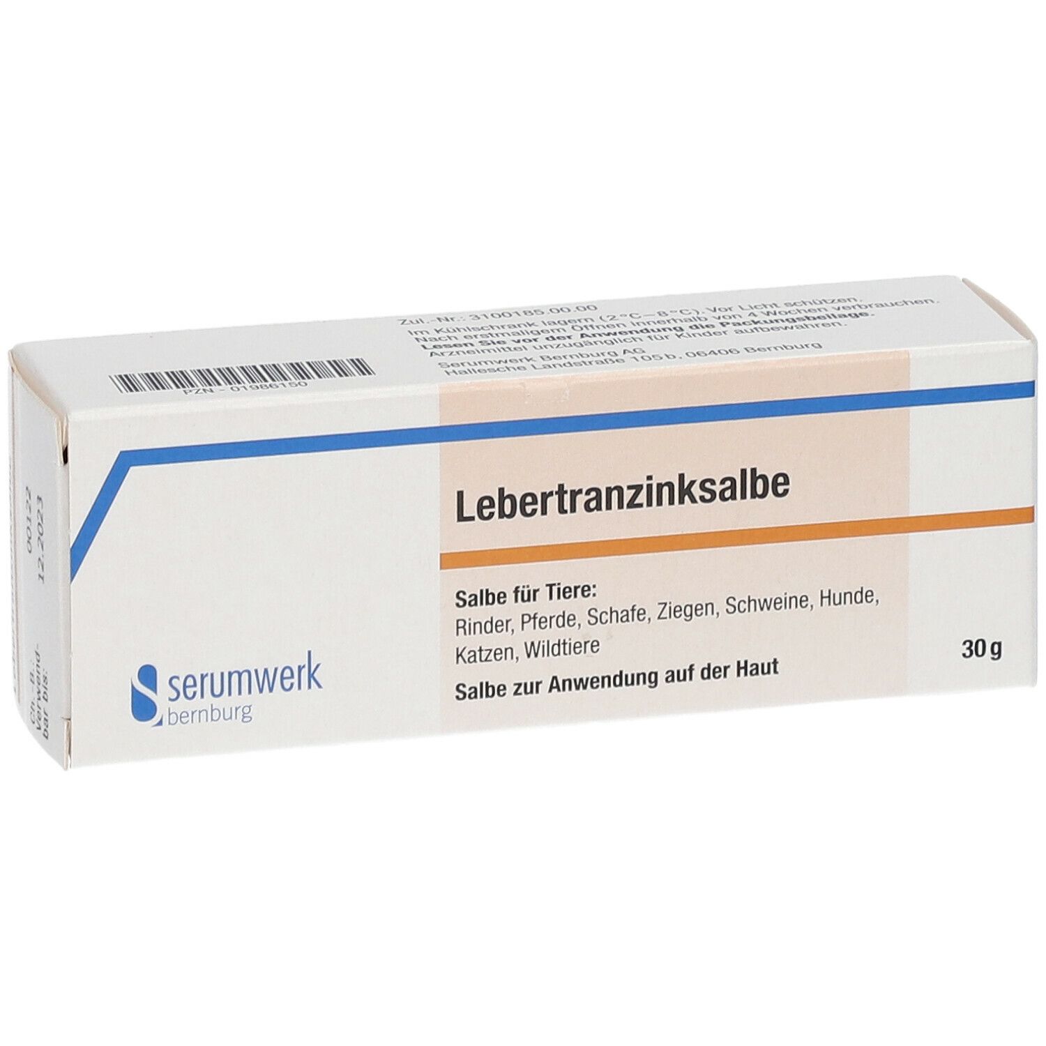 LEBERTRANZINKSALBE Vet