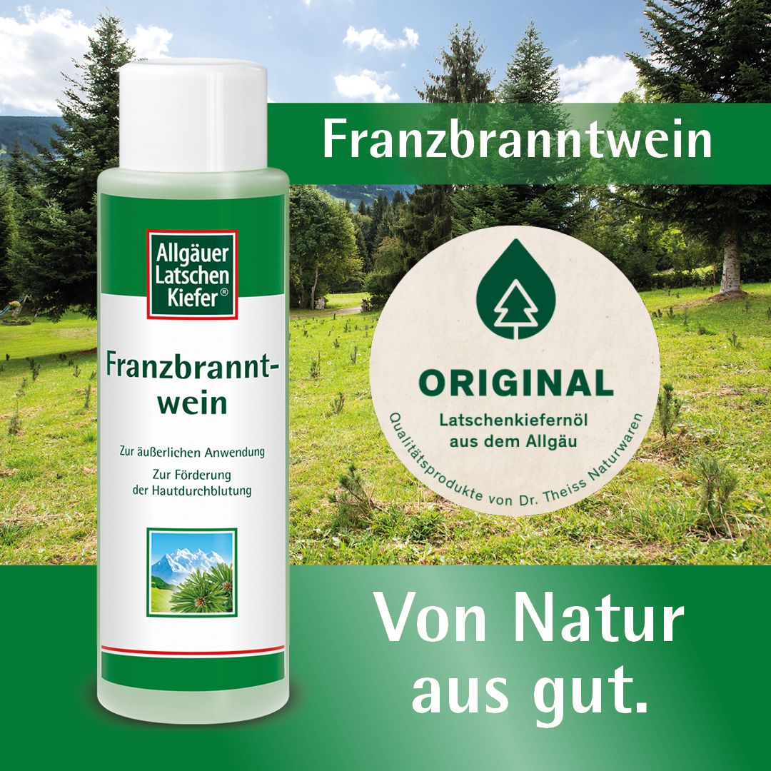 Allgäuer Latschenk. Franzbranntwein extra stark 500 ml Lösung