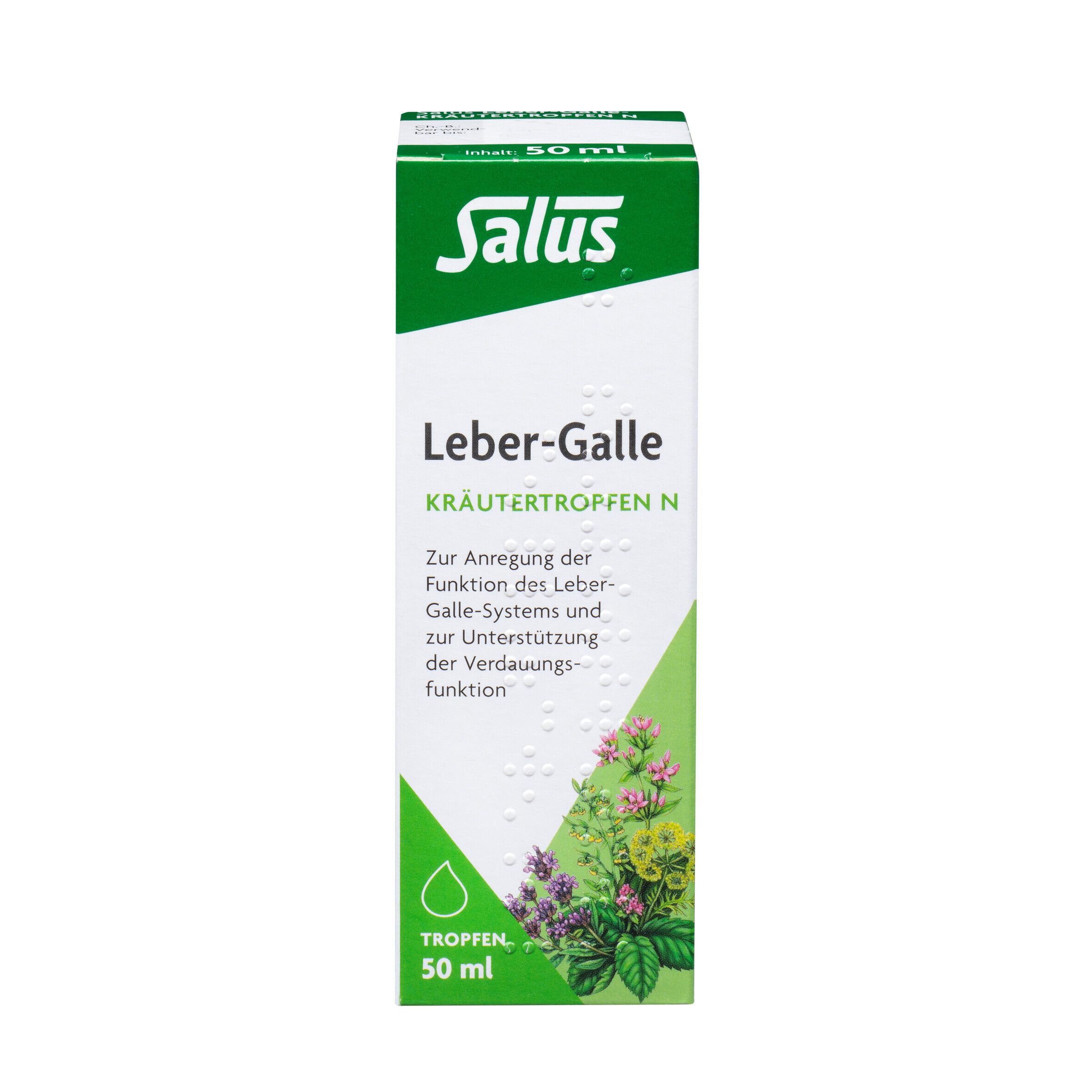 Leber Galle Kräutertropfen N Salus