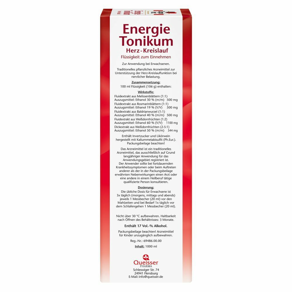 Doppelherz® Energie Tonikum Herz-Kreislauf