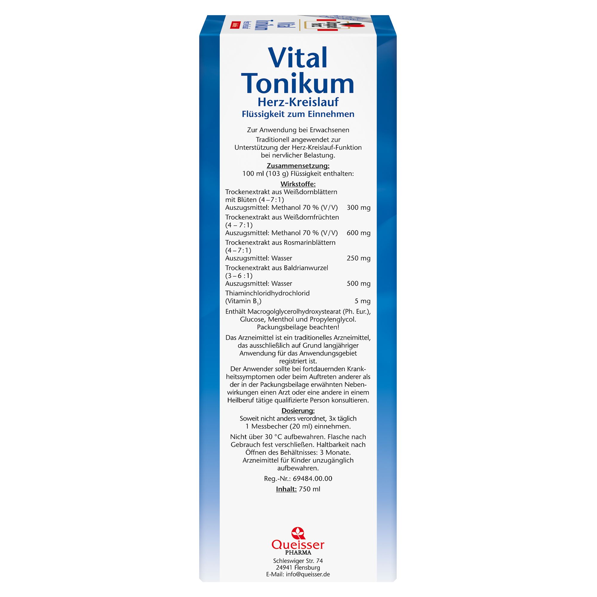 Doppelherz® Vital Tonikum Herz-Kreislauf - alkoholfrei