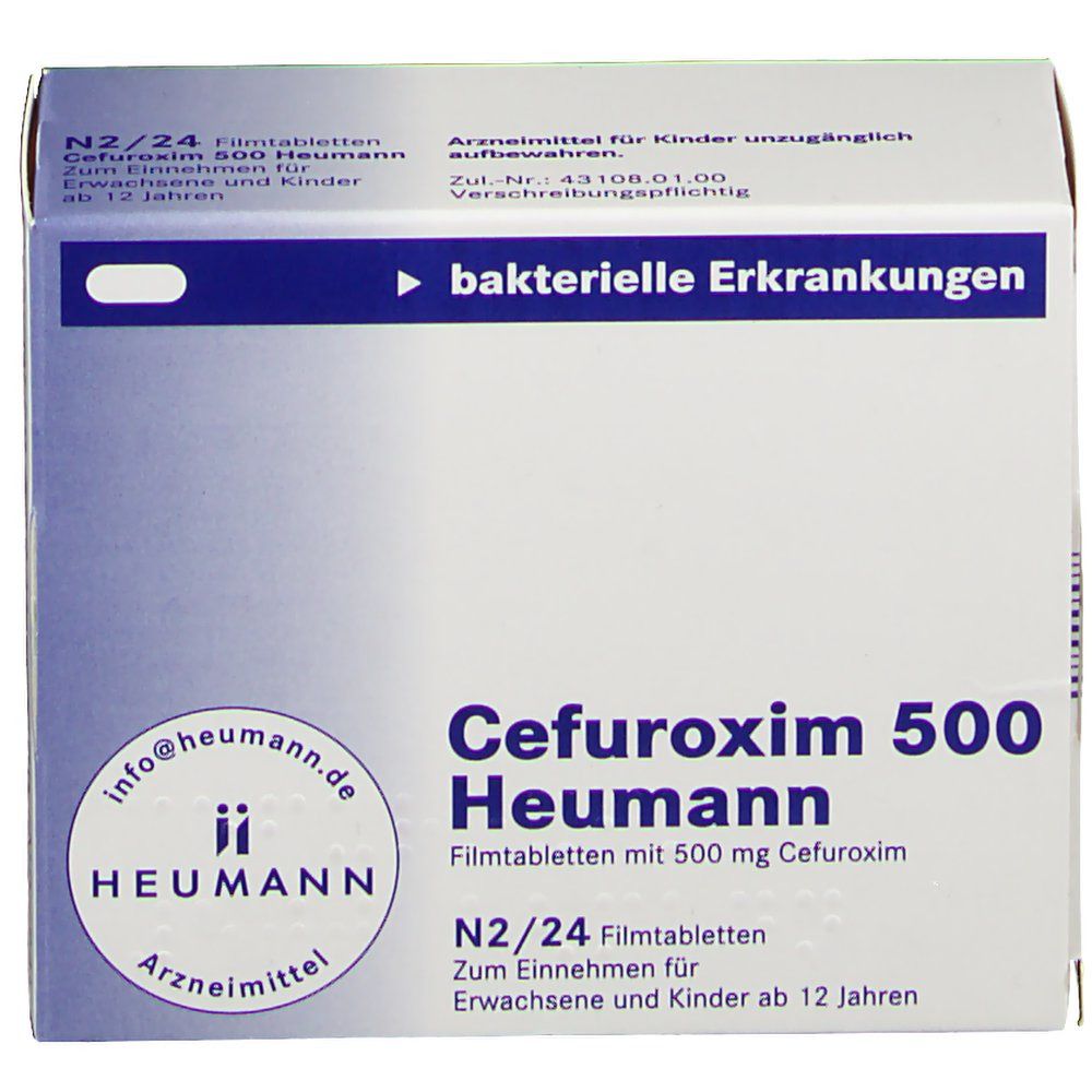 Cefuroxim 500 erfahrungsberichte