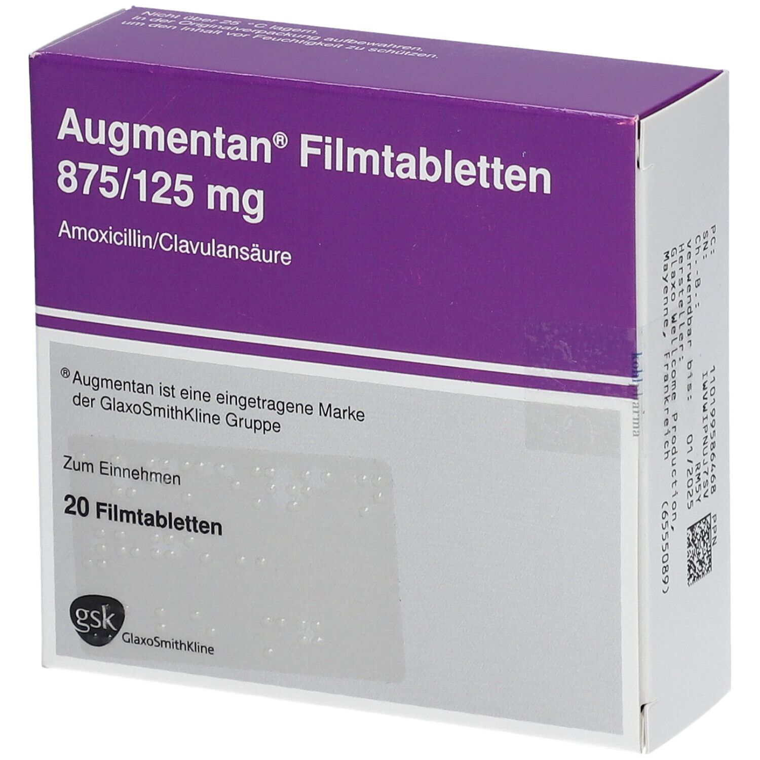 Augmentan 875/125 mg