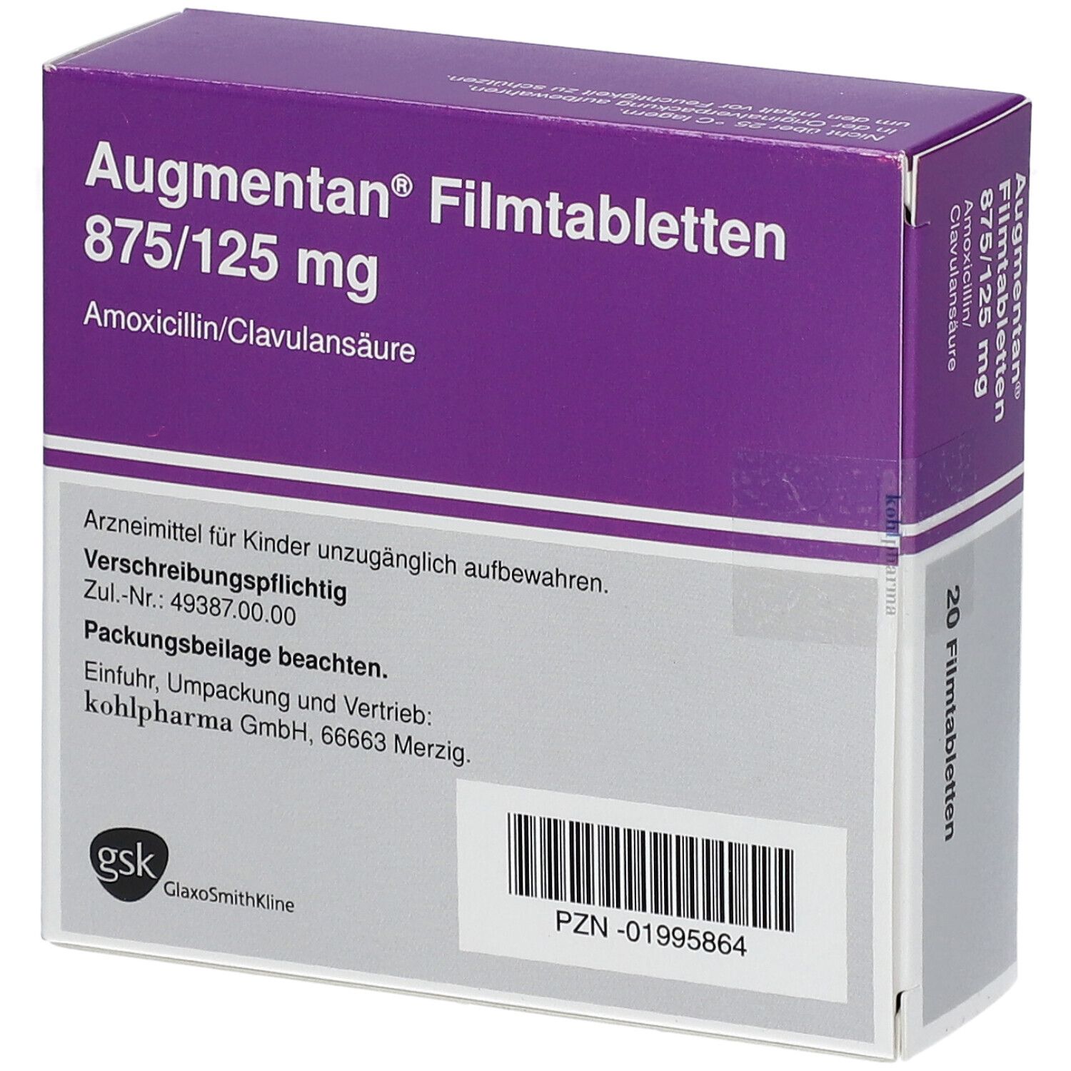 Augmentan 875/125 mg