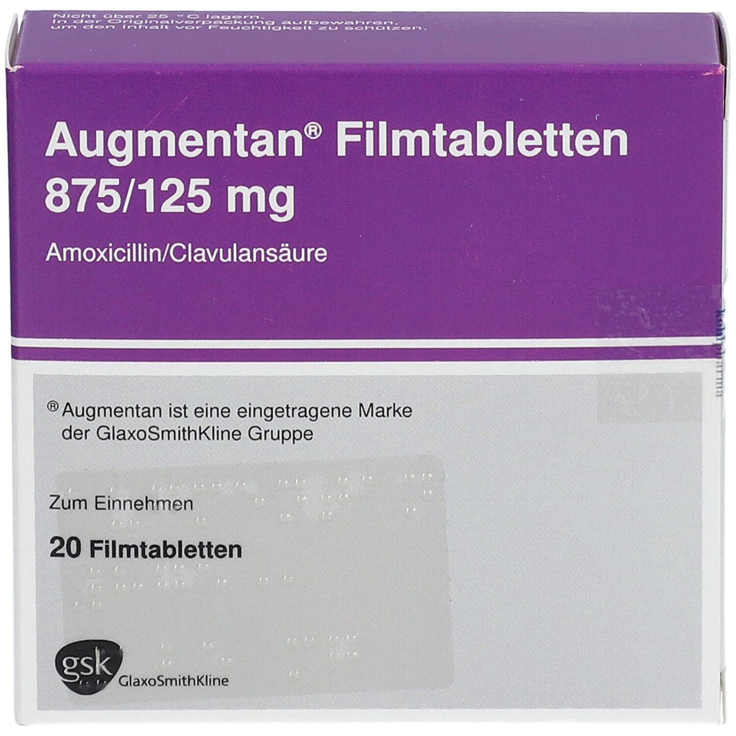 Augmentan 875/125 mg