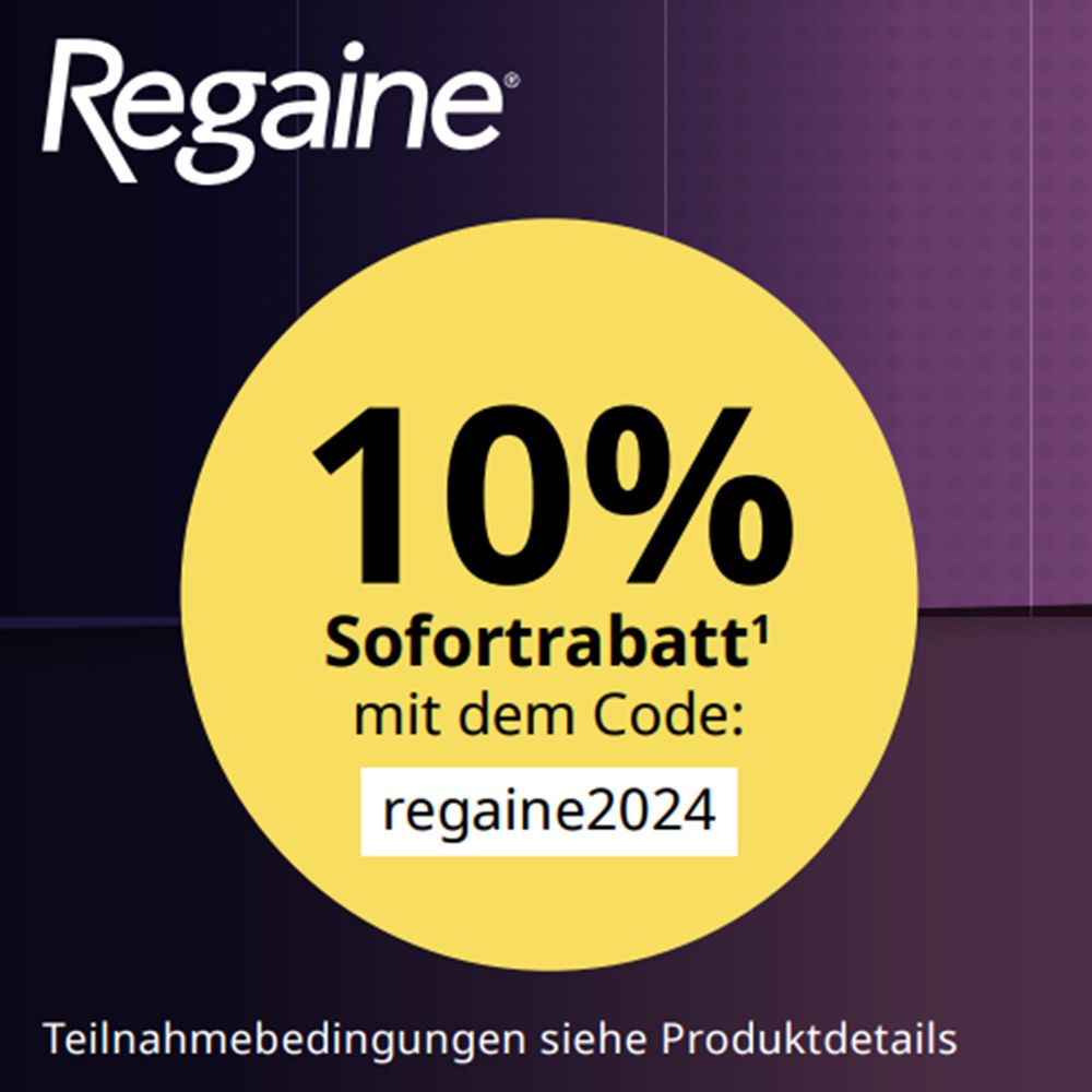 Regaine® Frauen Lösung mit 2% Minoxidil 3 Monats-Vorrat - Jetzt 10% mit dem Code regaine2024 sparen¹